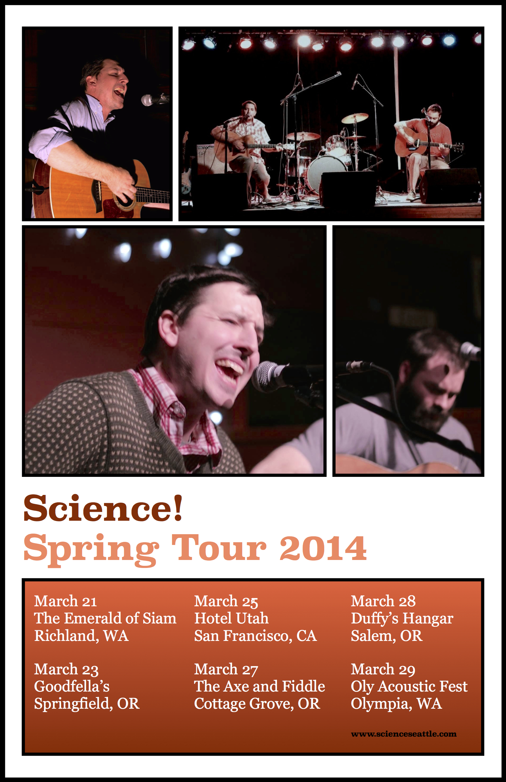 Science! - Spring Tour 2014